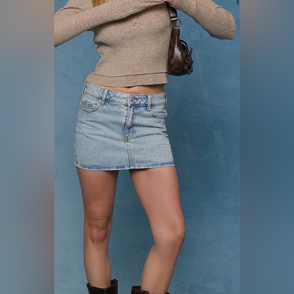 Pacsun Denim Mini Skirt 23